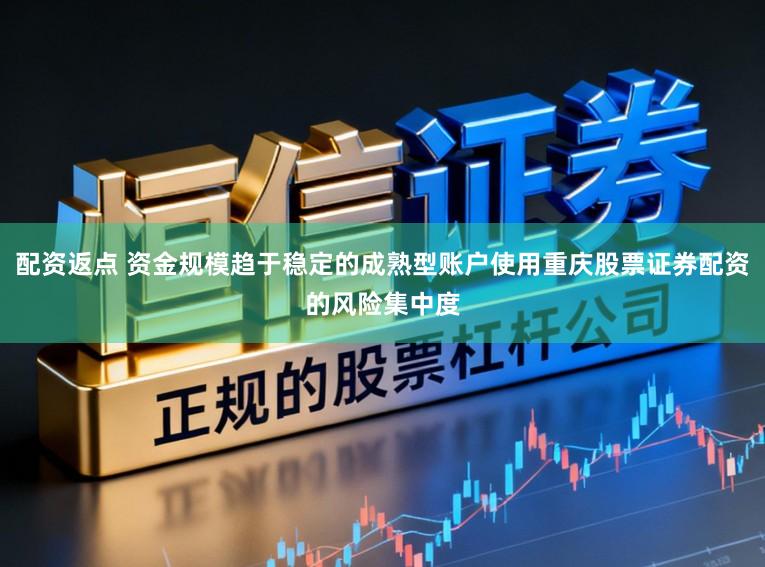 配资返点 资金规模趋于稳定的成熟型账户使用重庆股票证券配资的风险集中度