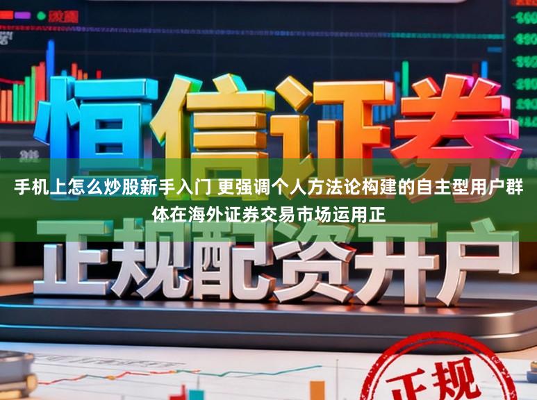 手机上怎么炒股新手入门 更强调个人方法论构建的自主型用户群体在海外证券交易市场运用正